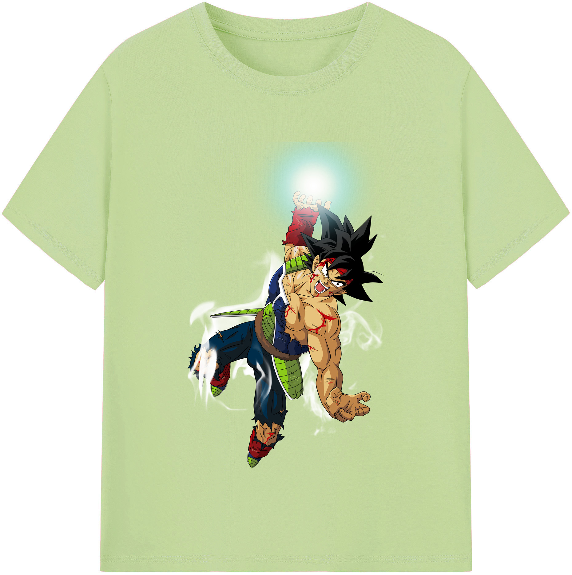 （画像用） ドラゴンボール バーダック DRAGON BALL Burdock 綿100％半袖Tシャツ（フロントプリント）